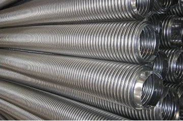 SS304 316L Włóczona elastyczna rurka węglowa elastyczna rurka metalowa odporna na korozję