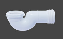 Plastikowy 110mm WC Pan Woda toaletalna łącznik 4in WC łącznik łącznik