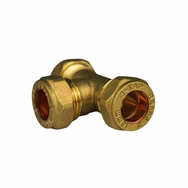Miedziane rdzeń Forged Brass Rury Fittings Kompresji Rury Cap BS864-2 Standard