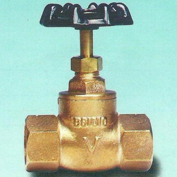 BS1010 - 2 Gunsmetal Stop Brass Gate Valves Ręcznik koła 1/2in - 2in Loose Jumper Valve