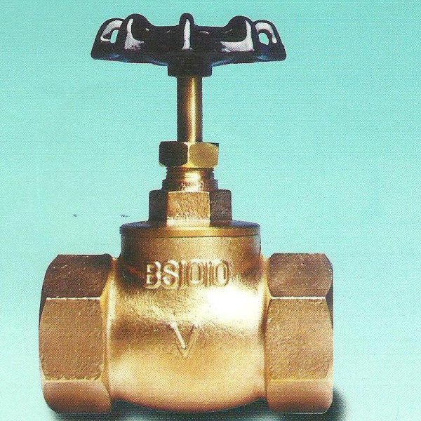BS1010 - 2 Gunsmetal Stop Brass Gate Valves Ręcznik koła 1/2in - 2in Loose Jumper Valve